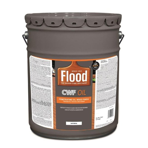 Flood Flood CWF OIL Matte Natural Oil-Based Wood Finish 5 gal FLD447-05